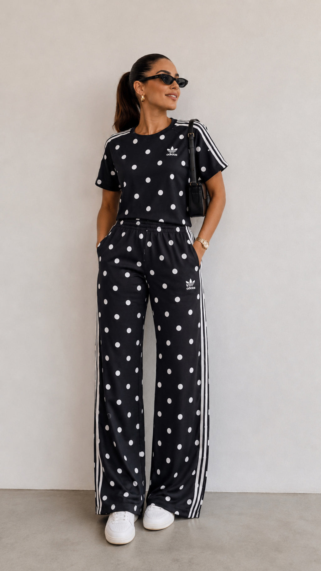 Set Polka Dots Sporty Chic