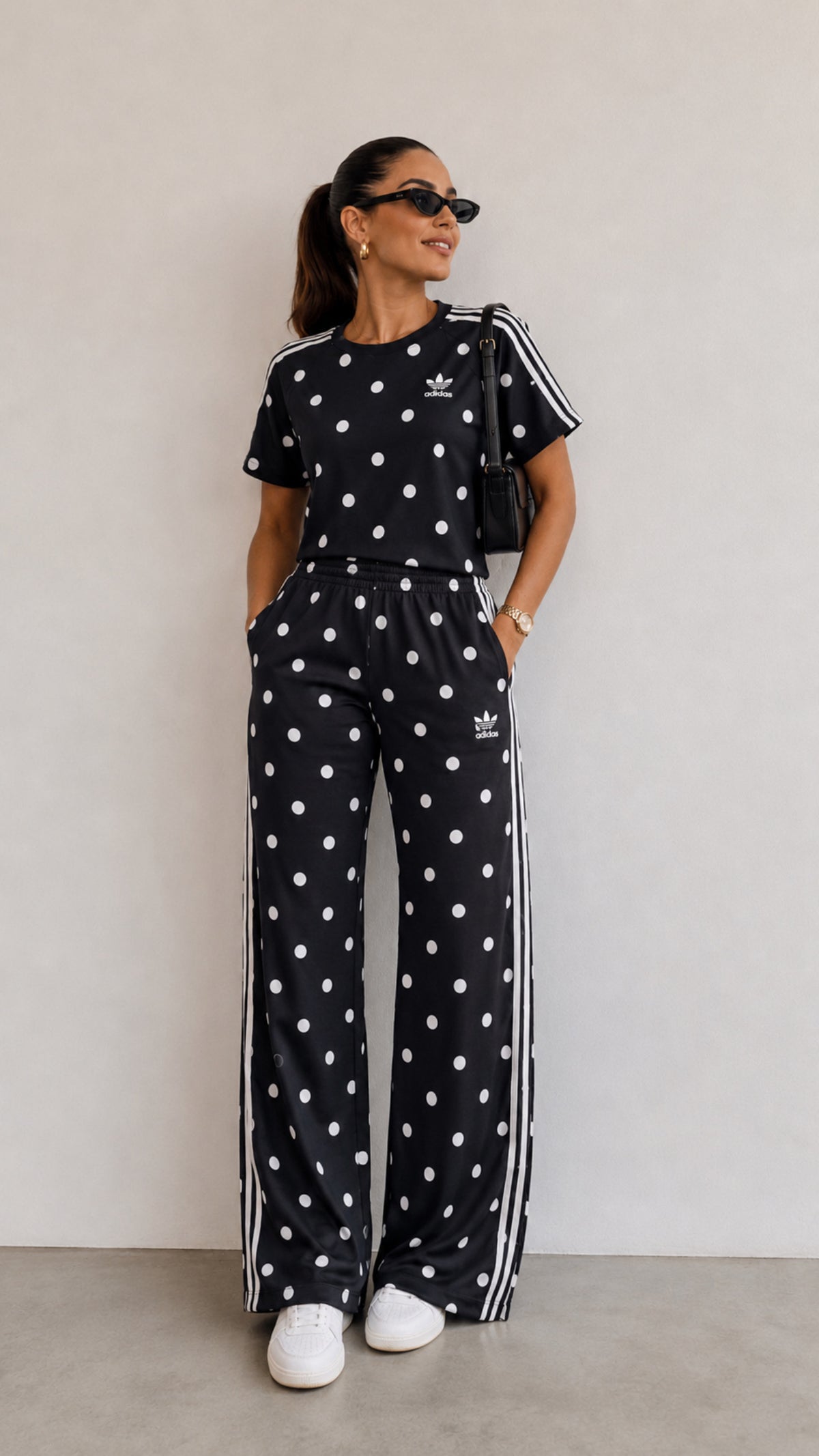 Set Polka Dots Sporty Chic