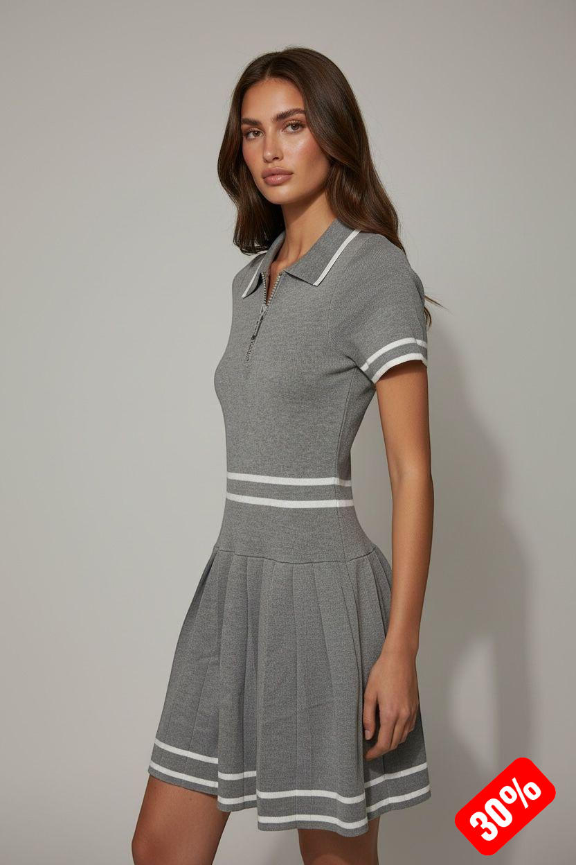 Vestido Knit "Preppy Sport"