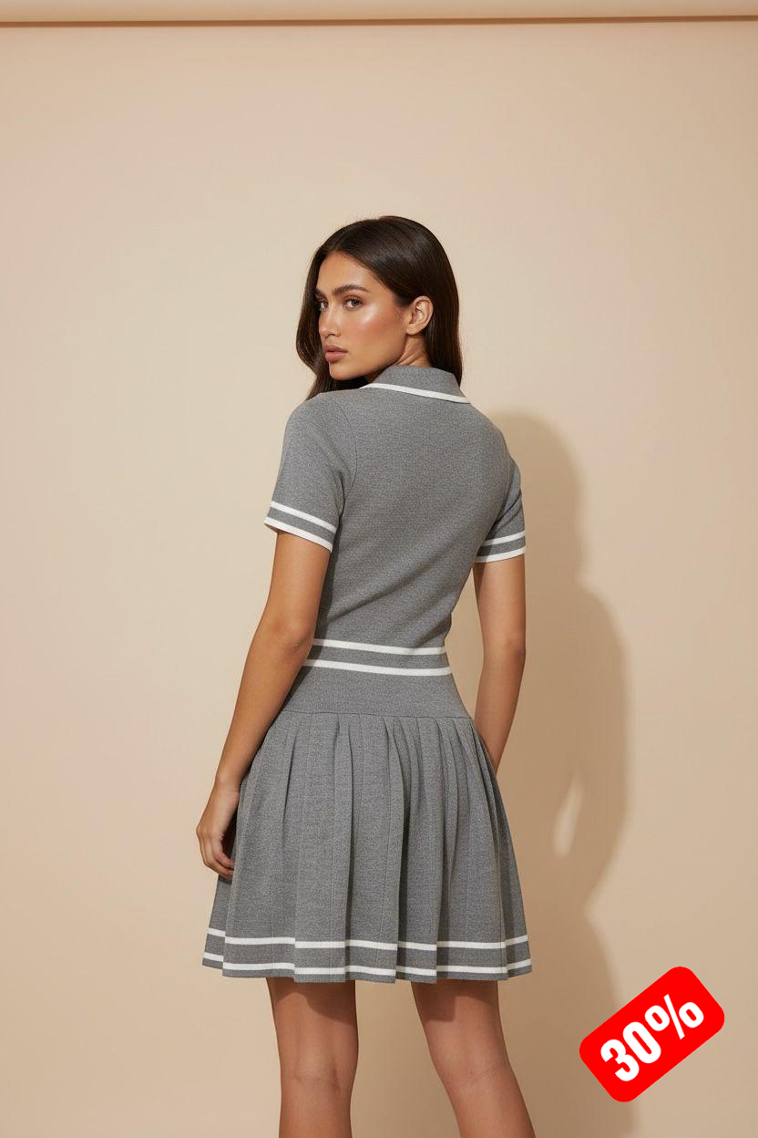 Vestido Knit "Preppy Sport"